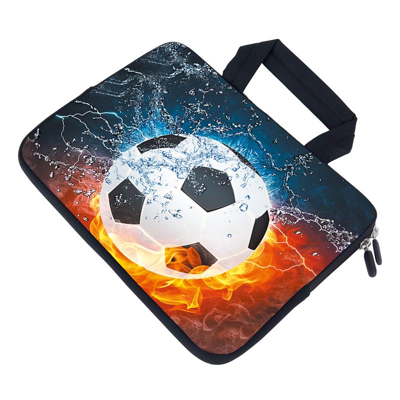 AMARY 11.6" 12 inch Laptop case Neoprene Notebook Carrying Pouch Chromebook Bags Laptop Sleeve Ultrabook Case Tablet Cover Fit Apple MacBook Air HP DELL Lenovo Asus Samsung (Soccer) - Image 3
